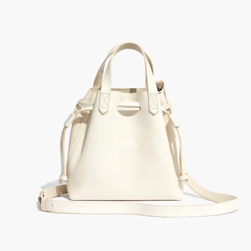 Madewell | Small Leather Drawstring Transport Crossbody